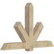 Ekena Millwork Kennewick Rough Sawn Timber Gable Bracket, Douglas Fir, 72"W x 45"H x 6"D x 6"F, 15/12 Pitch GBW072X45X0606KEN00RDF - alternate 4
